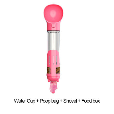 Portable 3 In 1 Dog Water Bottle