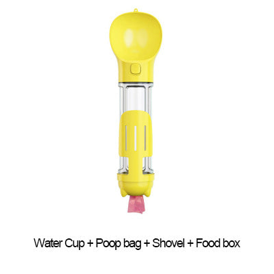 Portable 3 In 1 Dog Water Bottle